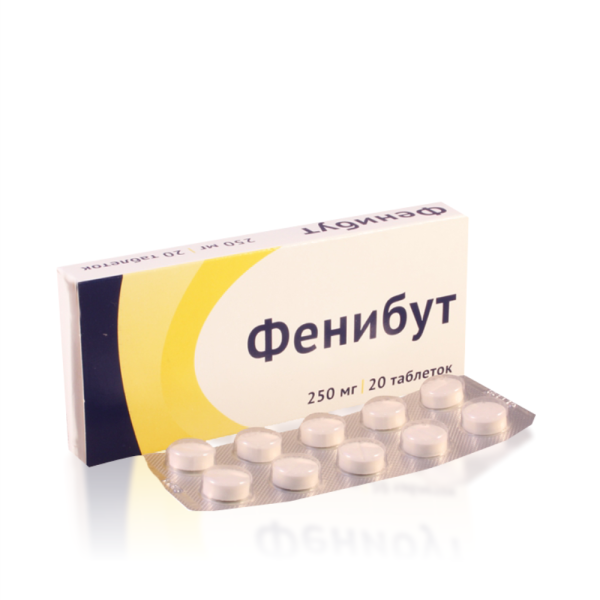 ფენიბუტი ტაბ 250მგ N20