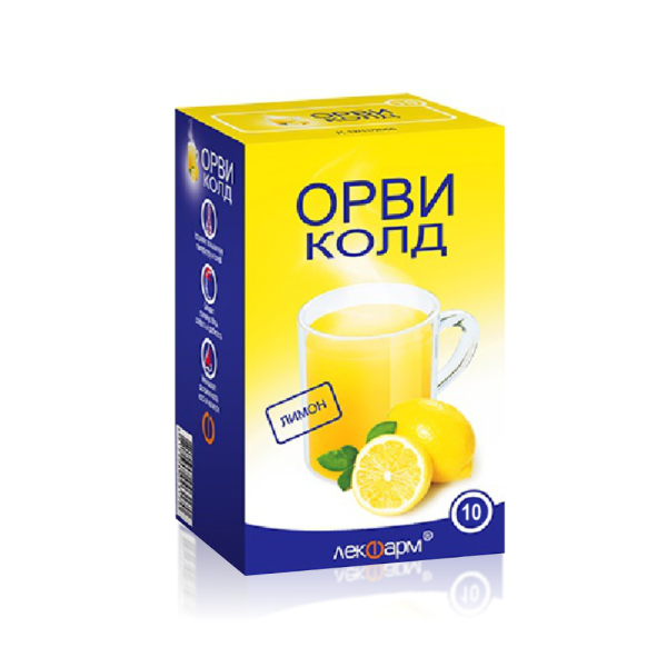 ორვი ქოლდი ლიმონის გემოთი პაკეტი №10